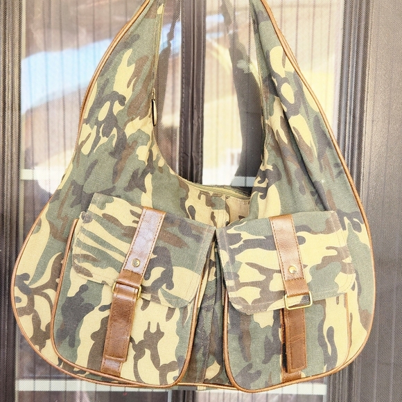Vintage‎ Camouflage Bag - Picture 4 of 11